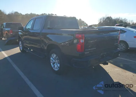 2024 Chevrolet Silverado 1500 2Wd Short Bed Custom из США, поврежденный, VIN 1GCPABEK8RZ308219